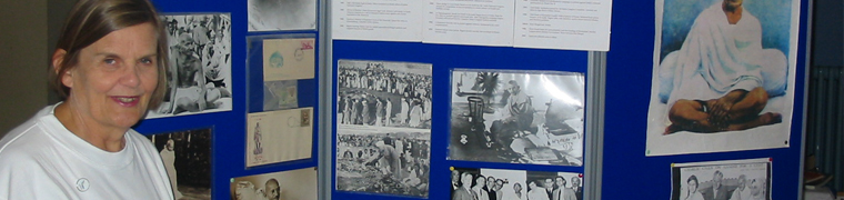 Pic showing the exhibition stands