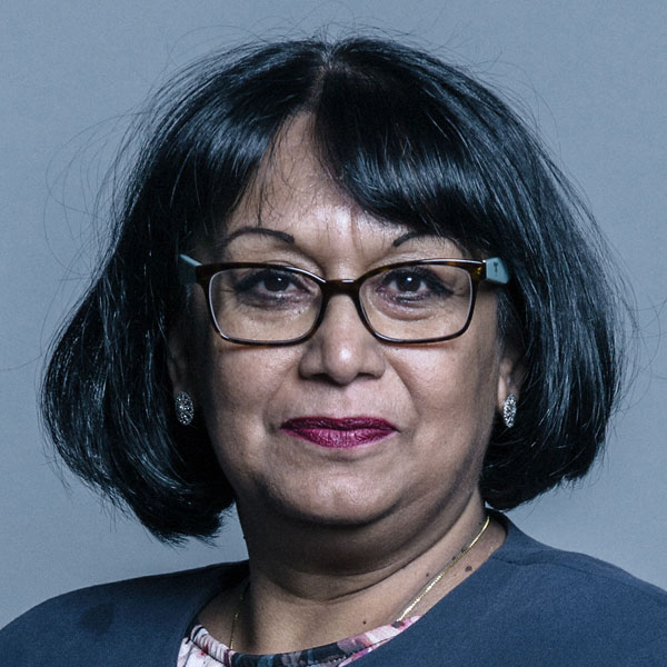 Official portrait of Baroness Verma