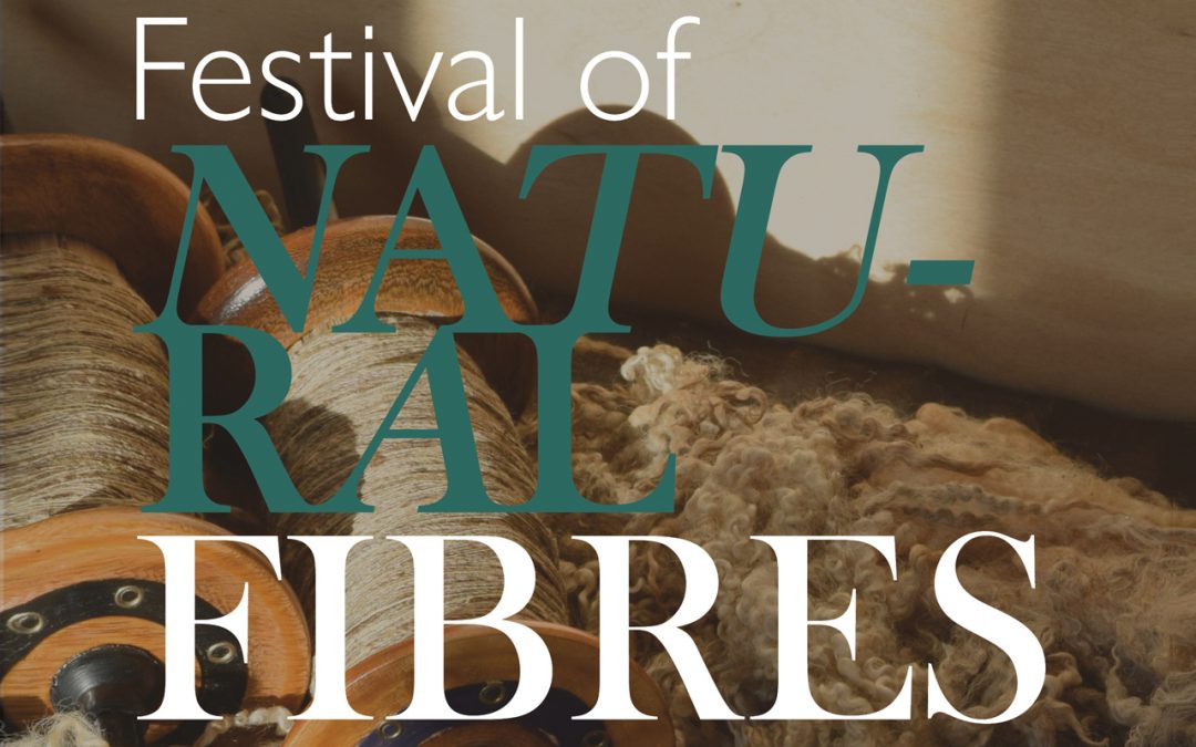 Pic showing The Festival of Natural Fibres exhibition title